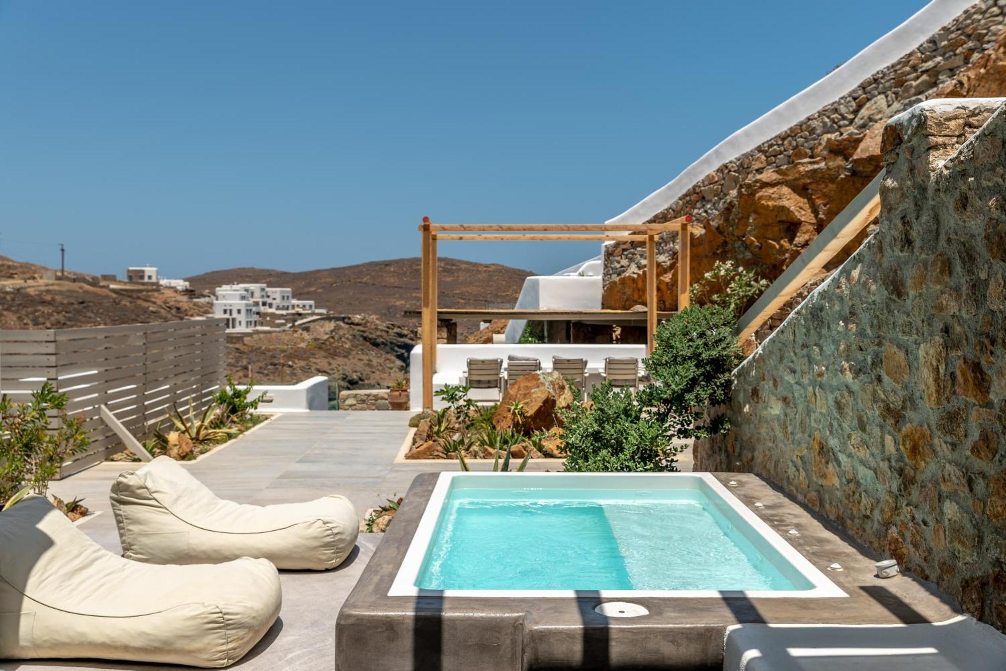 Miramare Suites Mykonos Merchia Beach Eksteriør bilde